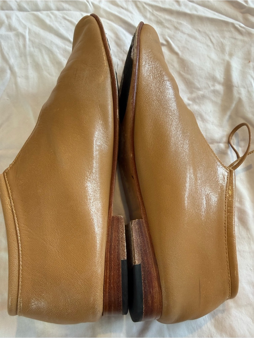 Martiniano Bootie Loafers in Camel/Tan Size 39 - Picture 8 of 13